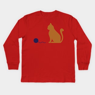 Cat Kids Long Sleeve T-Shirt